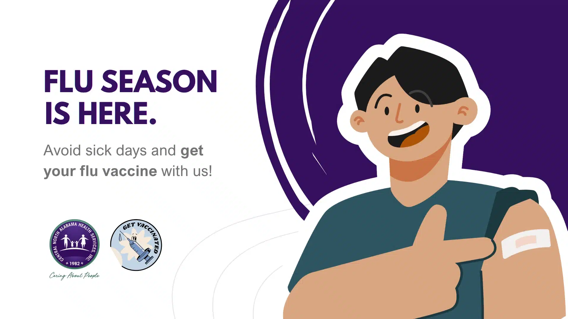 CNAHSI flu shot website hero